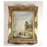 J. Riemsdyk Signed Professionally Framed Artwork