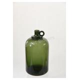 Hand Blown Emerald Green Finger Jug