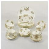 Mintons Audley Bone China 4PC Setting X 8