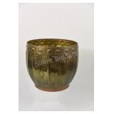 XX Large Floor Brass Embossed Planter Container