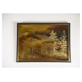 Signed Limited Edition Brass Etching 186 / 500