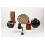 Ceramic Vases , Embossed Bottle