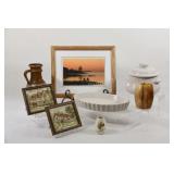 Ceramic Pitcher, Casserole Lidded Dish, Quartz Cup