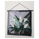 Hand Crafted Patch Work Hanging Floral Design