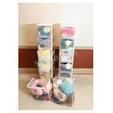 Large Containers of Wool Balls - Assortment