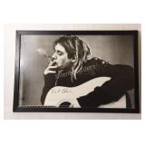 Kurt Cobain Framed Poster on Board