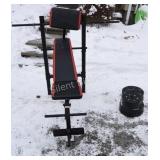 CAP Strength Standard Combo Bench with Weights