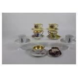 Demitasse Cup Sets, Single & Double Sets
