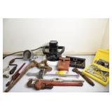 Wrenches, Adjustable Pipe Wrenches, Buffer