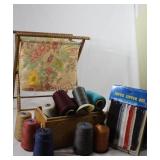 Industrial  Bolts of Thread, Zippers & Uniting Bag