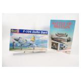 Sealed Revell F-106 Model & Battle of Britain Book
