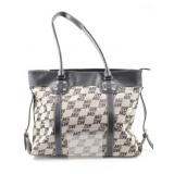 Canvas & Lather Tote Bag, Monogram - Mobile Edge.