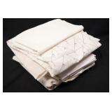 Assorted Quilting Fabric w Grids, Interfacing