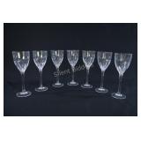 Durand Cristal Wine Stemware Set x 7