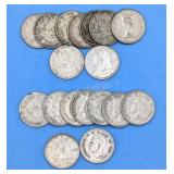 1944-1950 Canada Silver Circulated Quarters