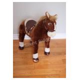 VTG Plush Ride-on Horse,