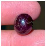 $8,550 Appraisal - 12.7ct Cert. Star Garnet Gem
