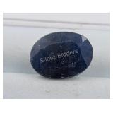 $7,620 Appraisal - 6.35ct Cert. Blue Sapphire Gem