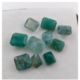 $8,000 App. - 10.16ct Cert. Emerald Gem Parcel
