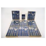 Sealed Konge Tinn, Norway Pewter Cutlery Sets