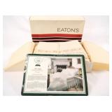 VTG - NEW Laura Ashley Bridal Lace Queen Sheet Set