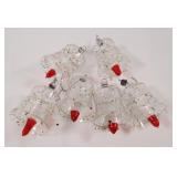 VTG Blown Glass Bell Ornaments