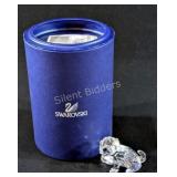 Swarovski Crystal St. Bernard Dog Figurine