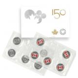 2015 25c Canadian Flag, 50th Anniversary 10-Pack