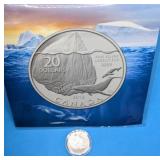 2013 Royal Canadian Mint $20 Fine Silver Coin