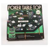 NEW - In Box 47" x 47" Poker Table Top