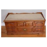 VTG Cedar Lined Storage Bench Chest