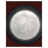 1976 Montreal Olympics Silver 5 Dollars Coin