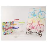 Sealed Twister, Margarita Glasses, Canvas Wall Art