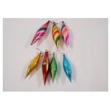 VTG Mercury Glass Collector Ornaments