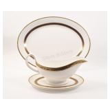 Royal Doulton "Harlow" Platter w Gravy Boat Set