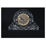 Waterford Large Crystal Mantel Clock