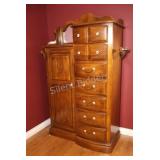 Chifferobe, Drawer Storage & Mirrored Cabinet