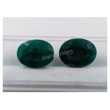 $23,640 App. - 11.82ct Cert. Colomb. Emerald Gems