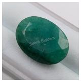 $25,180 - 12.59 ct Cert. Colombian Emerald Gem
