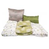 Queen Bedding Set, Duvet Covers, Shams & Cushions