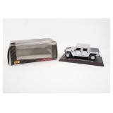 Maisto Special Edition 1:18 Scale Silver Hummer H1
