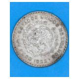 1963 Mexico Peso Coin 100th Anniversary Coin