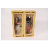 VTG - NEW Souvenir Sioux Dolls, Native American