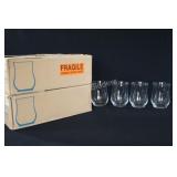 NEW - 24 Portugal Stemless Quality Glasses (2-3)