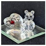 Swarovski Kris Bear Take My Heart Variant Figurine