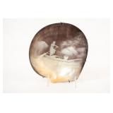 19thC Mother of Pearl Cameo-Style Shell Carving