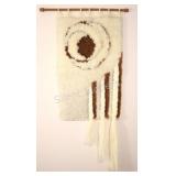 1970s Modern Latch Hook Wall Hanging