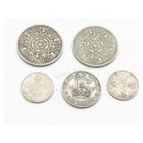 British Coins, Years - 1947 - 1960