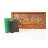 Coppercraft, The Last Supper w Scripture & Bible