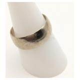 10 K White Gold Men